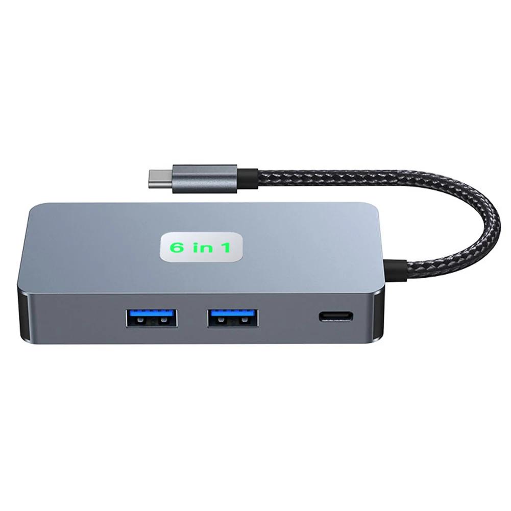 ƺ ƮϿ USB C , USB C ŷ ̼, HDMI ȣȯ Ʈ, CŸ ø , 6 in 1, 3 USB 3.2 Ʈ, 4K, 60Hz